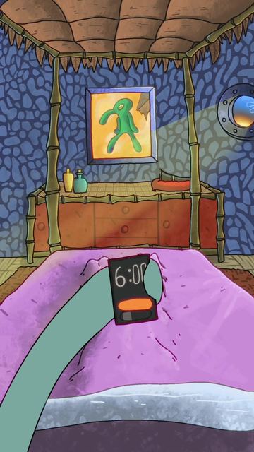 POV: Squidward Average Monday #spongebob #animation #2danimation #procreate #cartoon